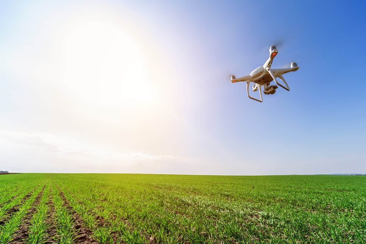 drones na agricultura