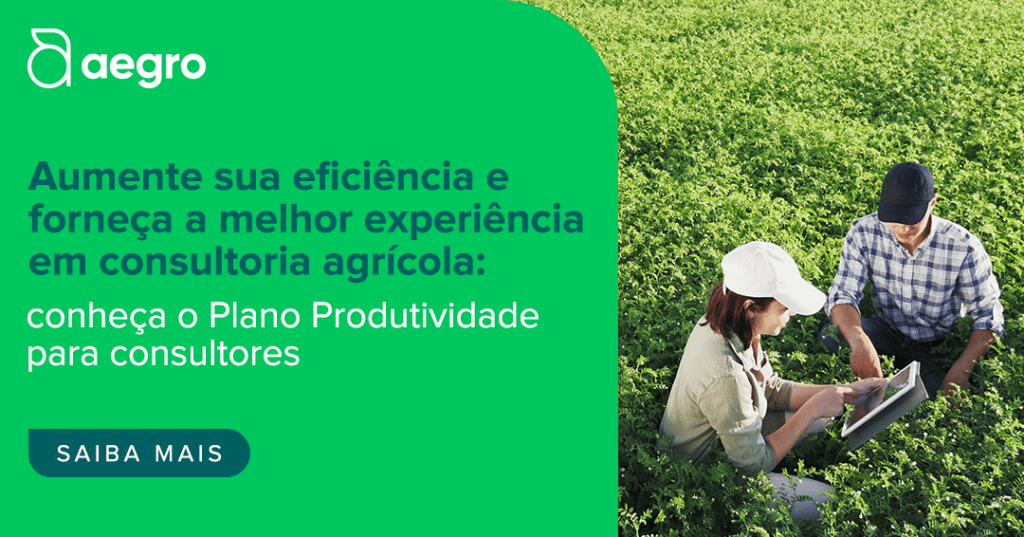 Banner do plano produtividade para consultores agrícolas
