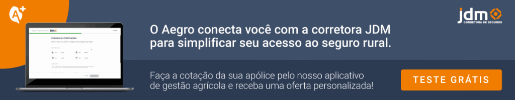 Cotação de seguro rural no Aegro