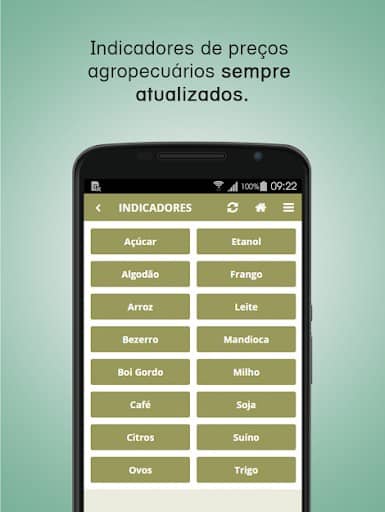 demonstração do aplicativo planejamento agrícola Cepea