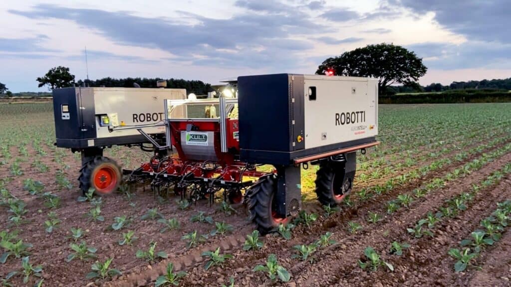 Robotti LR projetado pela Agrointelli, mais um exemplo de robótica na agricultura 